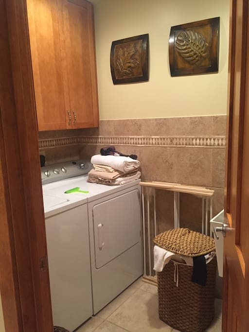 Washer and Dryer in unit!