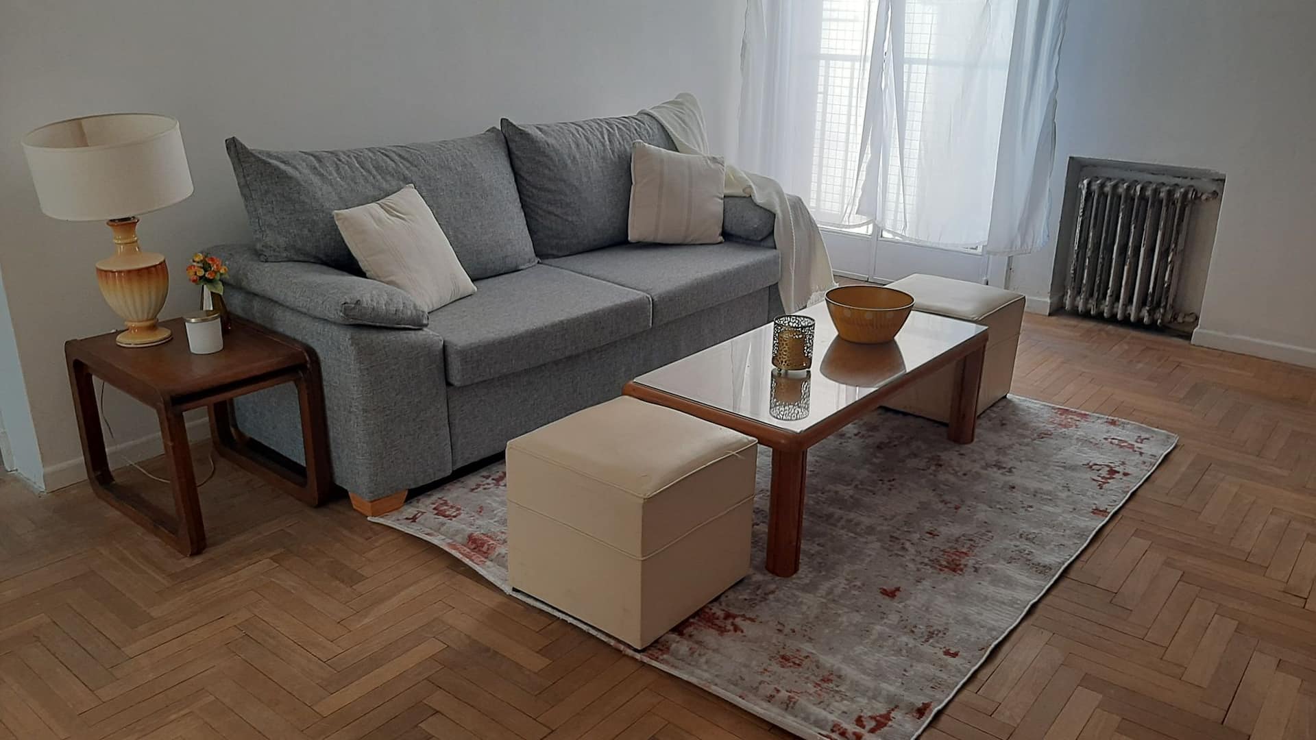 Bright 2-room flat in Palermo