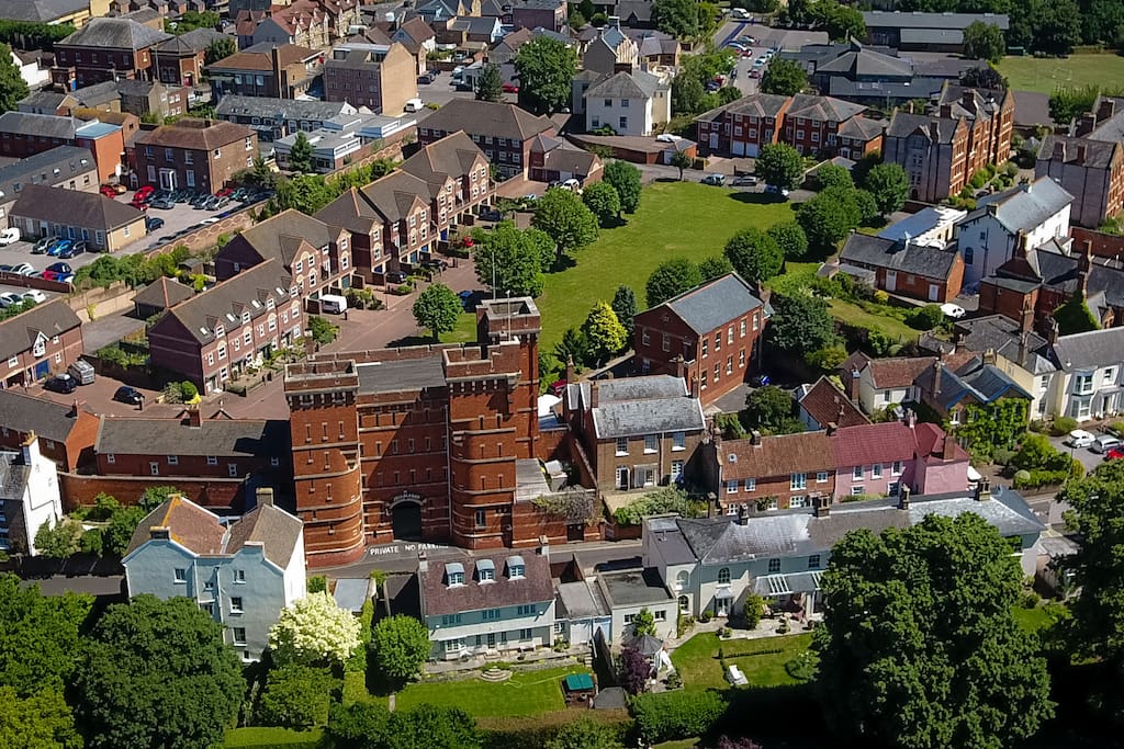 Closer image of the Residential square