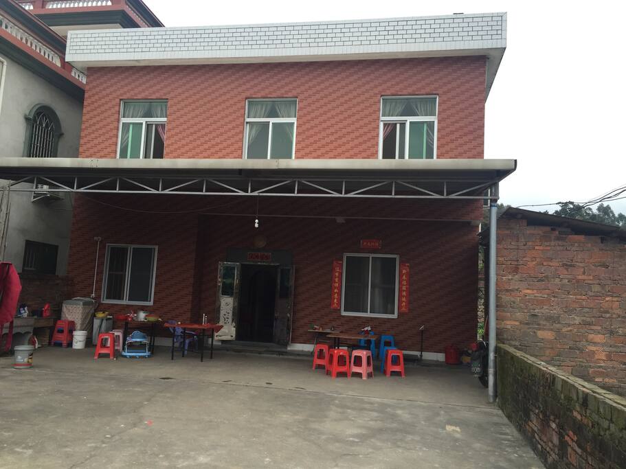 客栈外照,农家乐