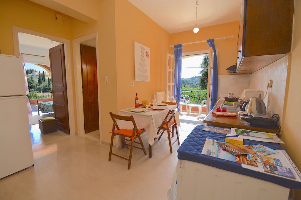 Prepare your meals in our fully equipped kitchen space; get ready for an exciting day!