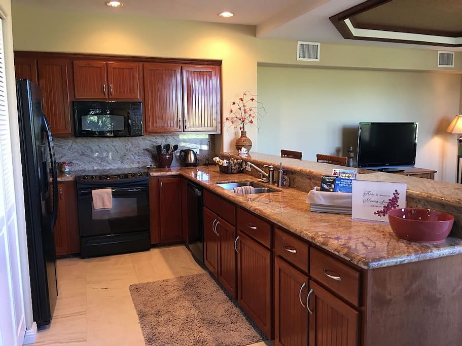 Updated Chef's Kitchen with all the comforts of home