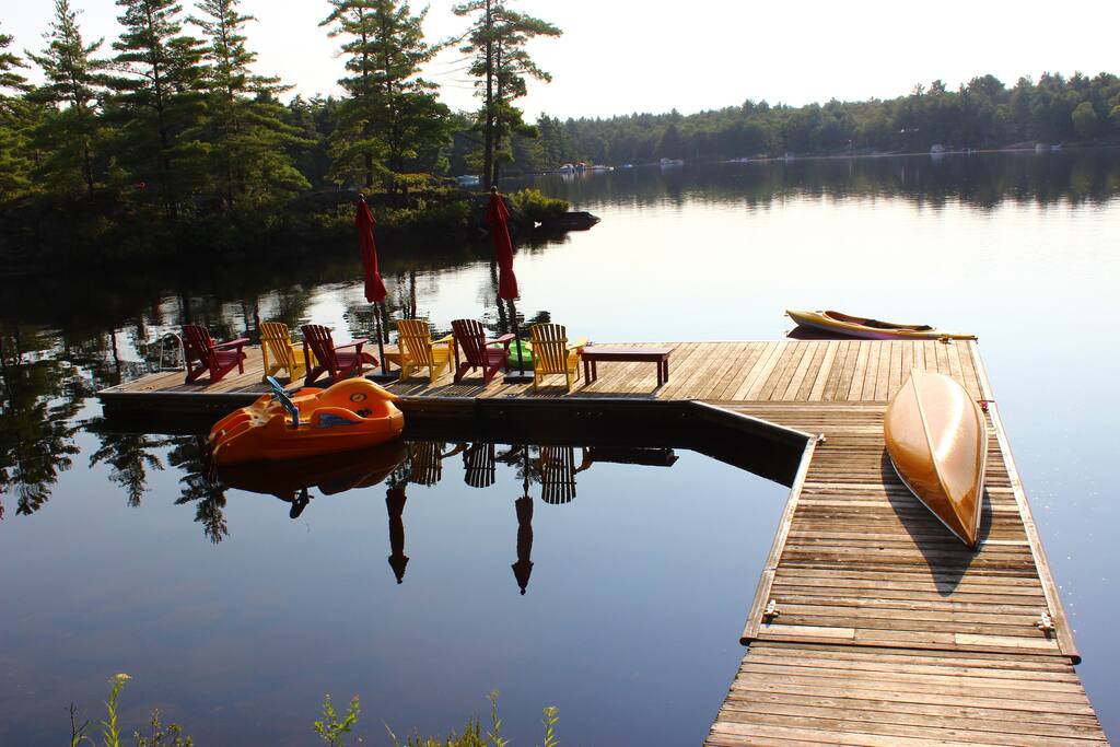 Take a relaxing break on the water