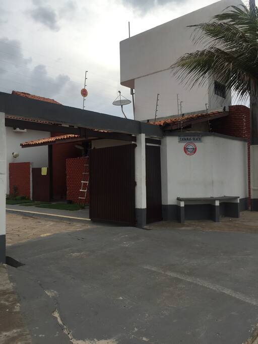Fachada do condomínio