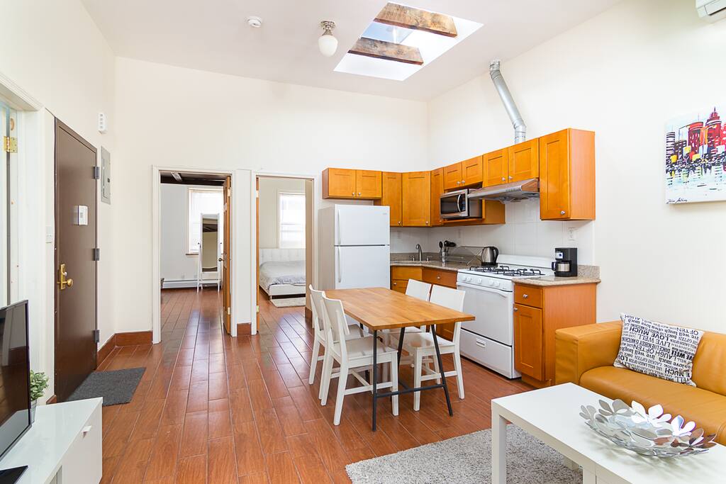 North Shot of the Living Area