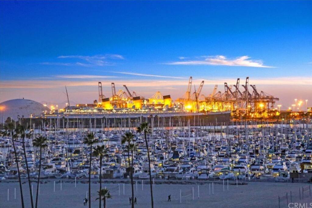 Boats and Sunset