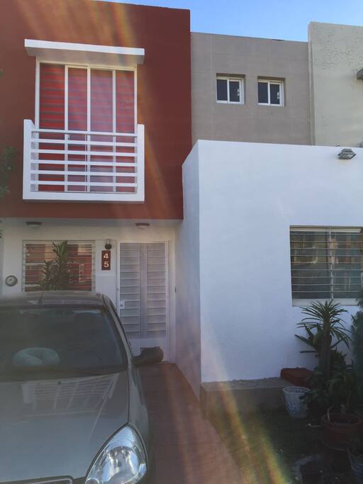 Fachada de la casa