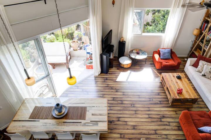 duplex central of tel aviv,near the beach
