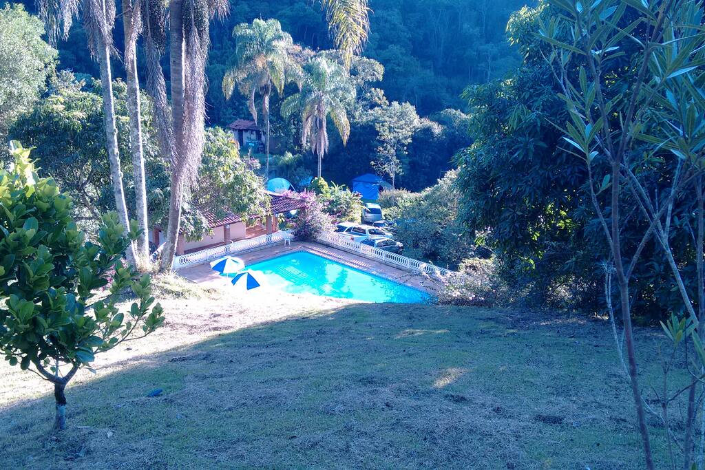 Piscina vista dos Quartos