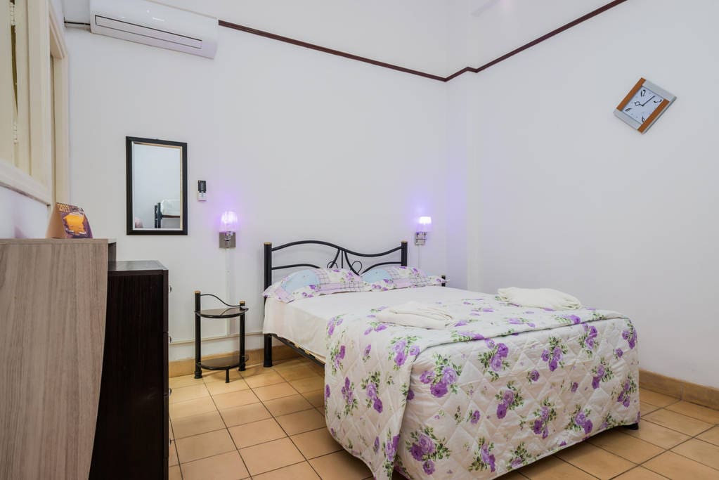 Bedroom whit own bathroom.