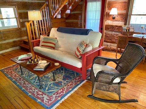 Top performing Airbnb: Authentic, Peaceful Cabin w/hot tub near Asheville in Swannanoa