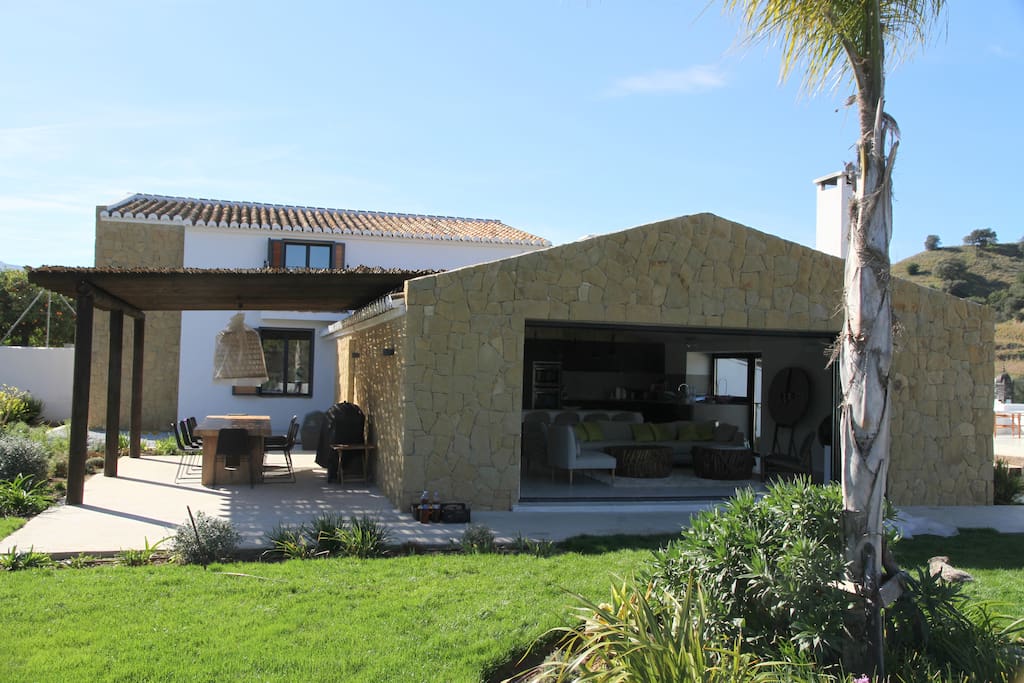 The main house