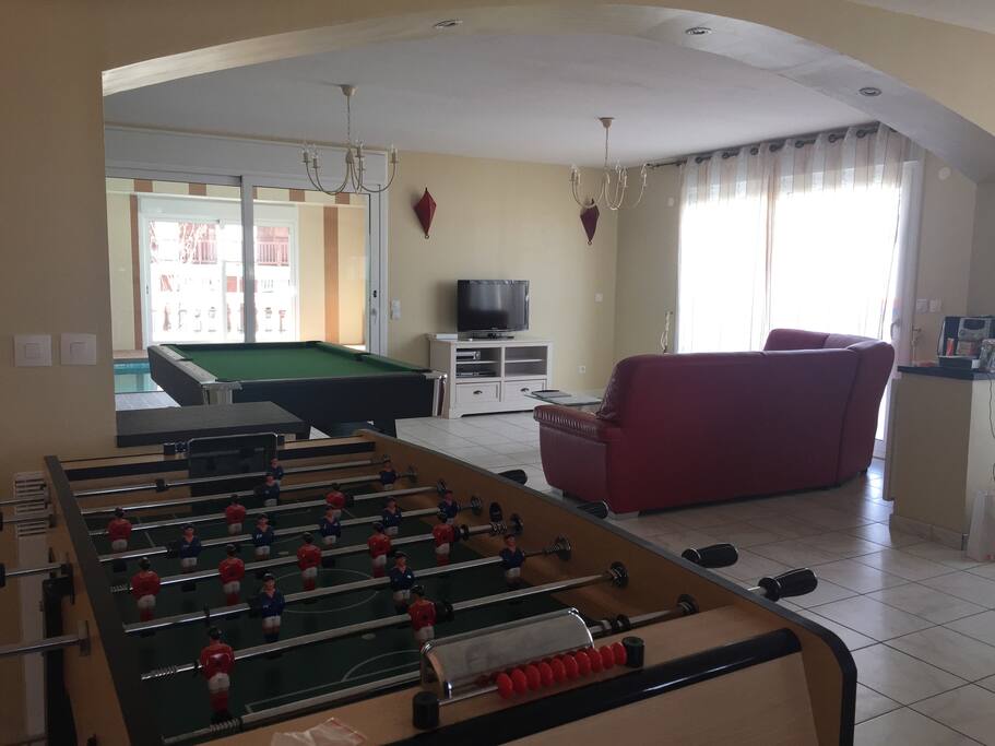Billard et babyfoot