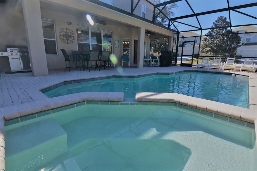 Private pool & covered lanai