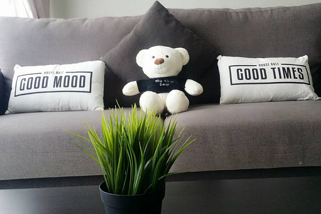 Good time with Teddy Bear