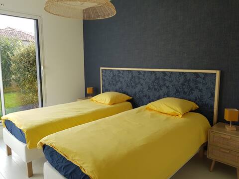 Maison 160 m² avec jardins