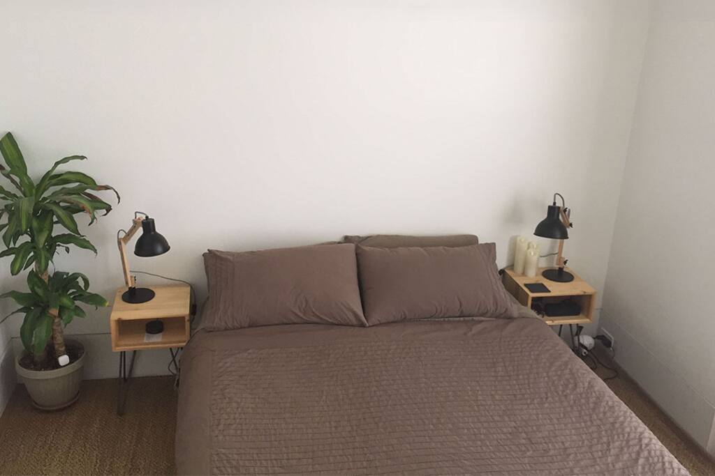 Guests often comment on how comfy the new bed is.
