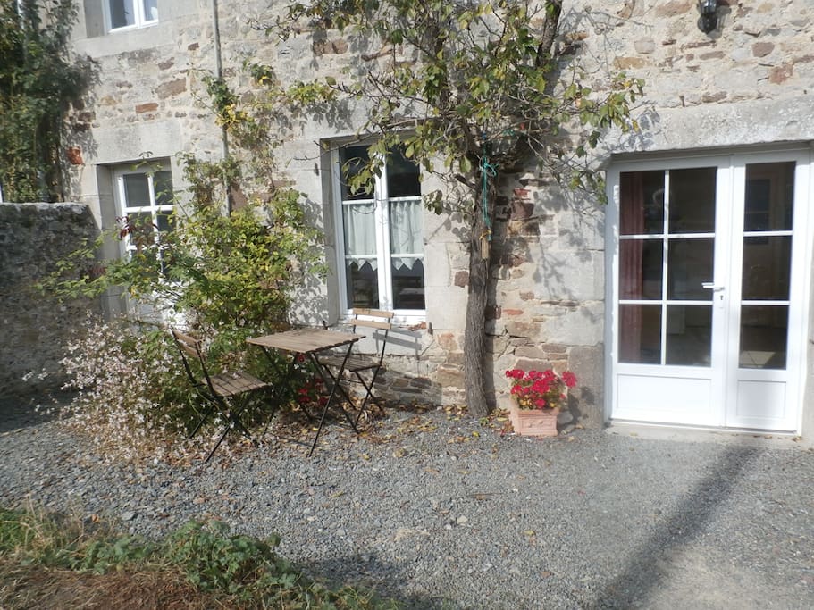 entrée de la location