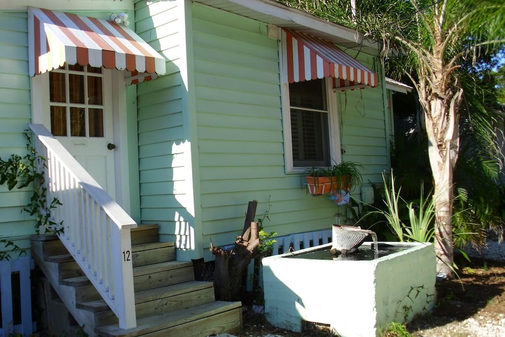 Front of home.
