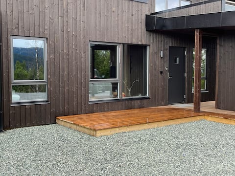 Apartment at Grong Ski Center, close to E6