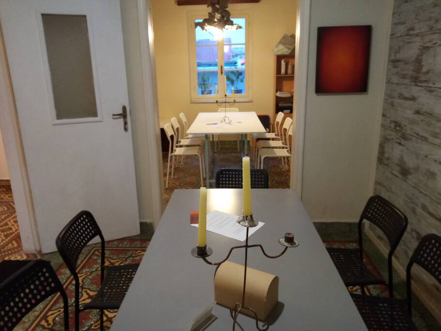 Τραπεζαρία και χώροι εργασίας