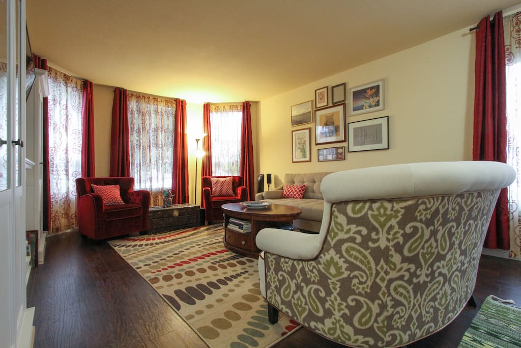 Lounge in the living room