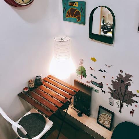 Cozy studio with kitchen in central Hong Kong