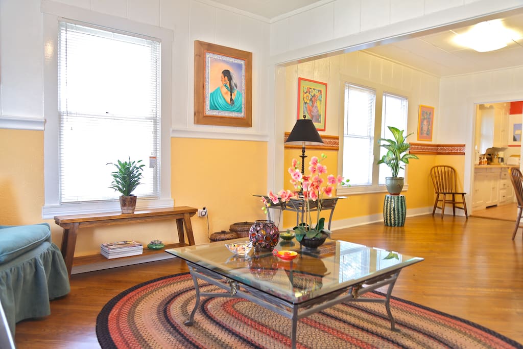 what you see as soon as you enter this lovely home
