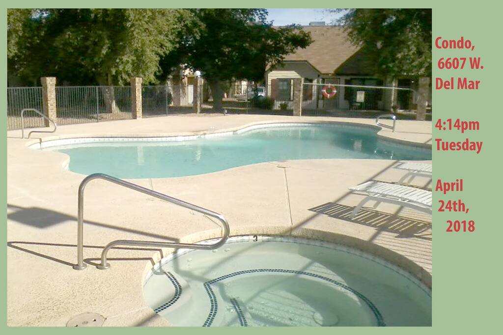 HOT SPA, POOL, ABOUT 4pm