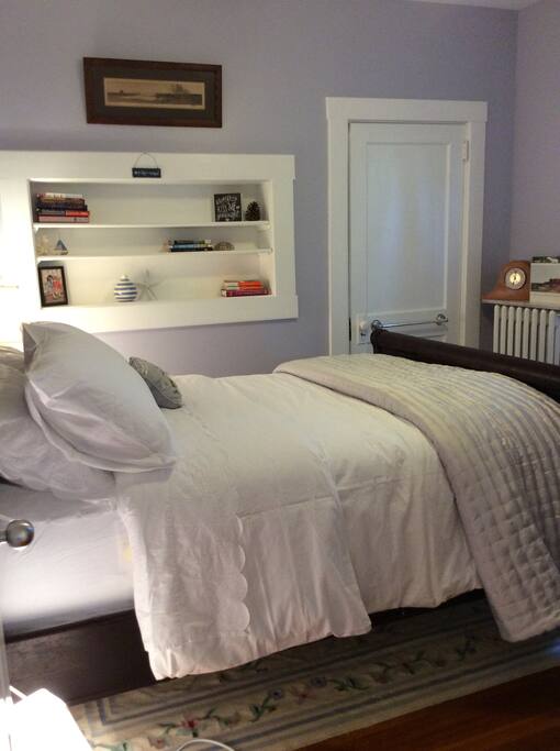 Bedroom #1 with Antique Steamer Bed