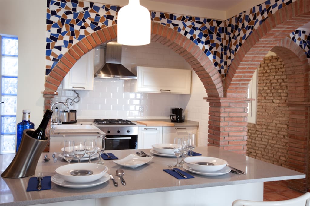 Well equipped kitchen