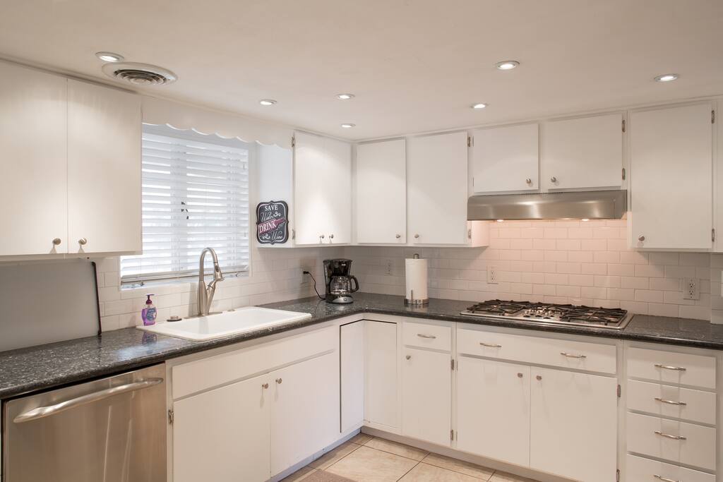 stainless steel kitchen