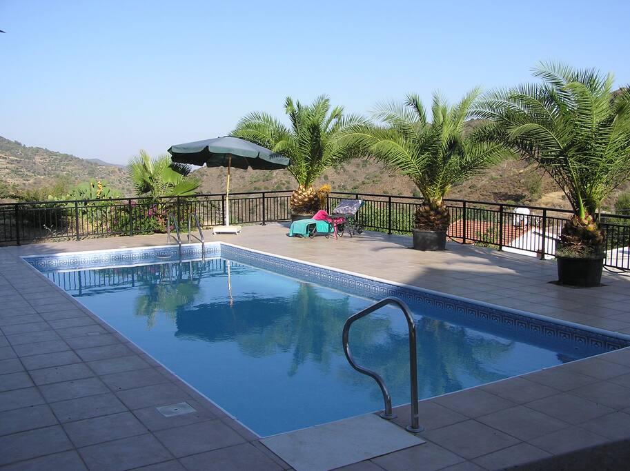 The Swimming Pool from the house