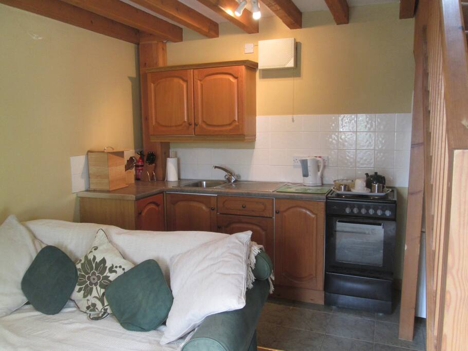 The Stable living room