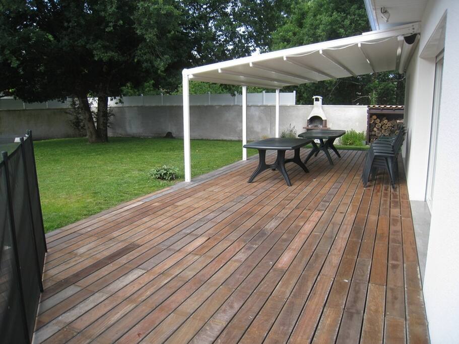 terrasse coté sud