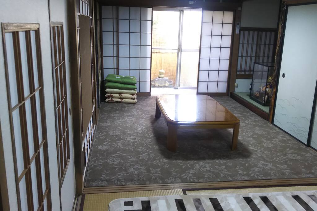 1階居間でホッと一息