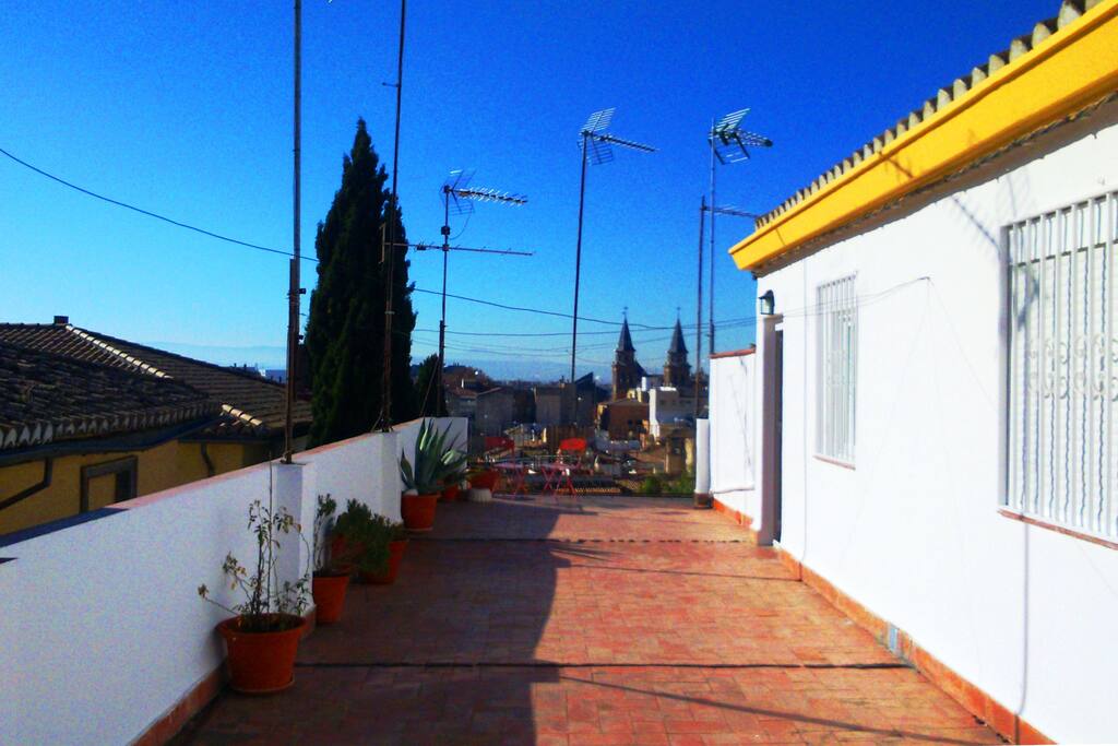 Terraza comunitaria, agradable y amplias vista