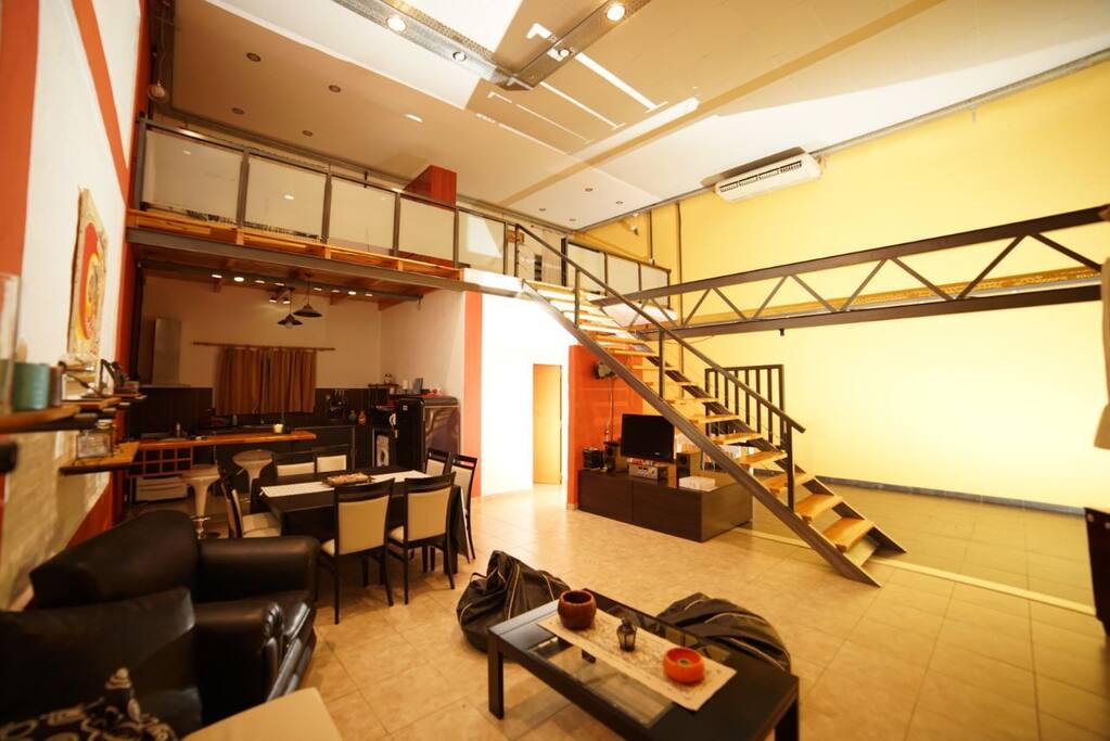 living, cocina comedor