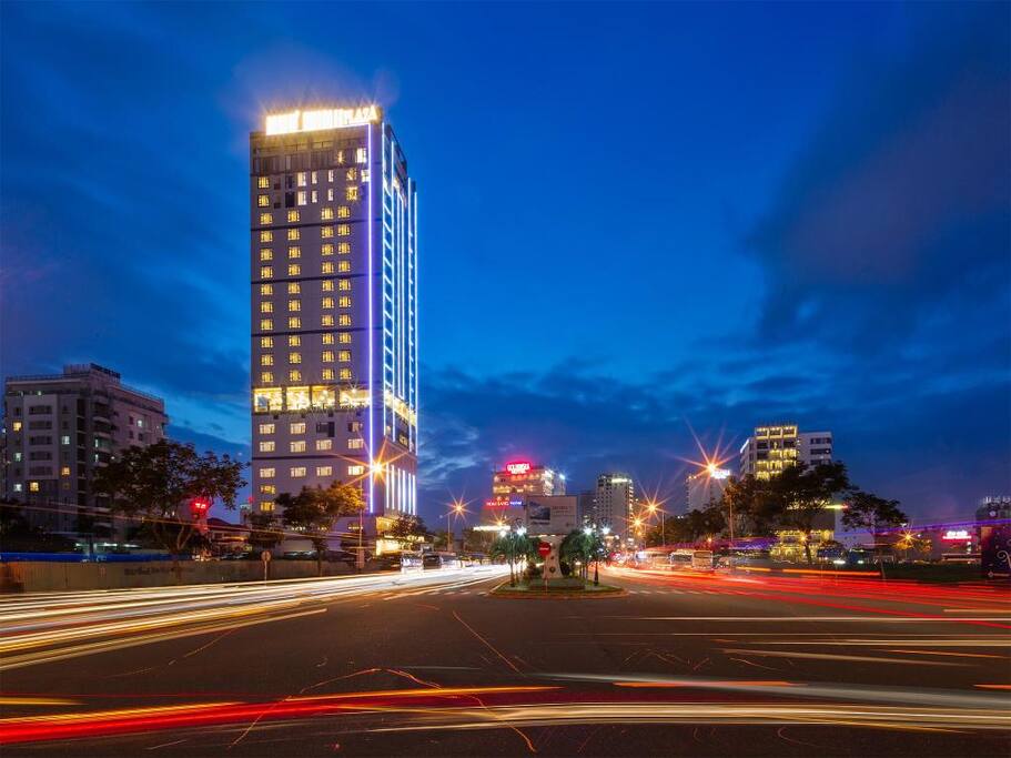 Hotel overview- modern building