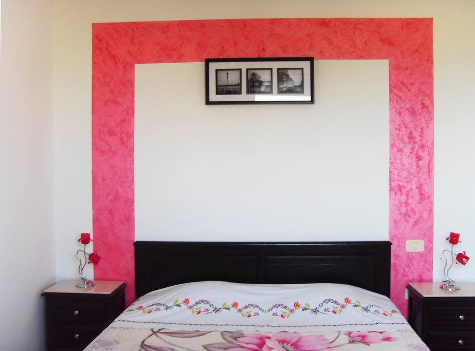 Chambre 1 avec lit double