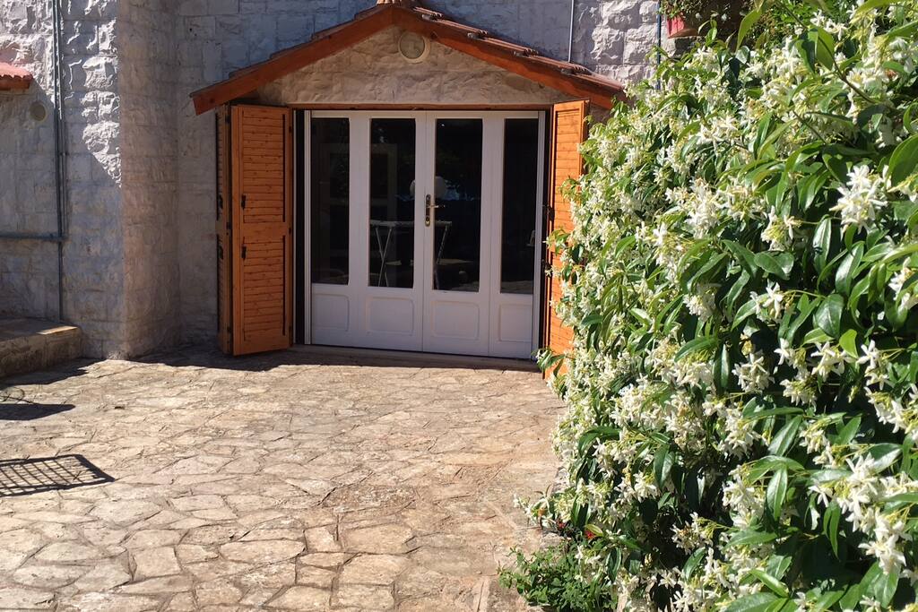Front entrance to apartment