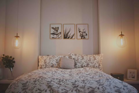 Modern loft with water view