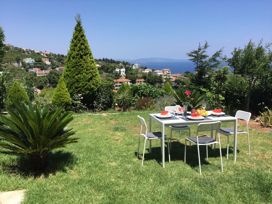 Garden with view