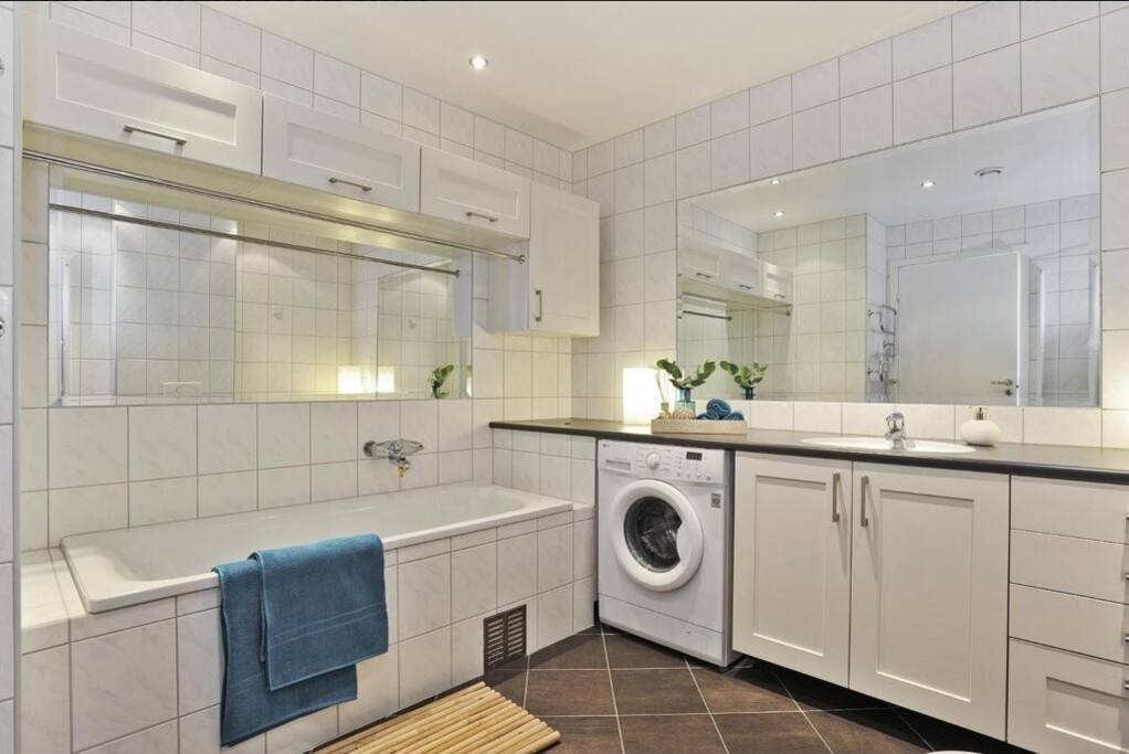 The bathroom