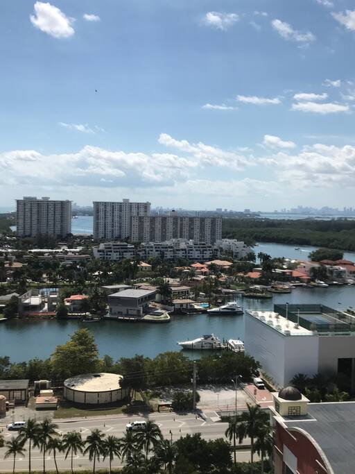 VIEW FROM BALCONY