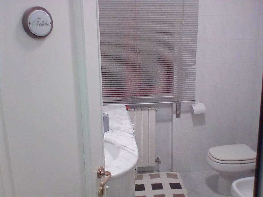 Il bagno riservato
