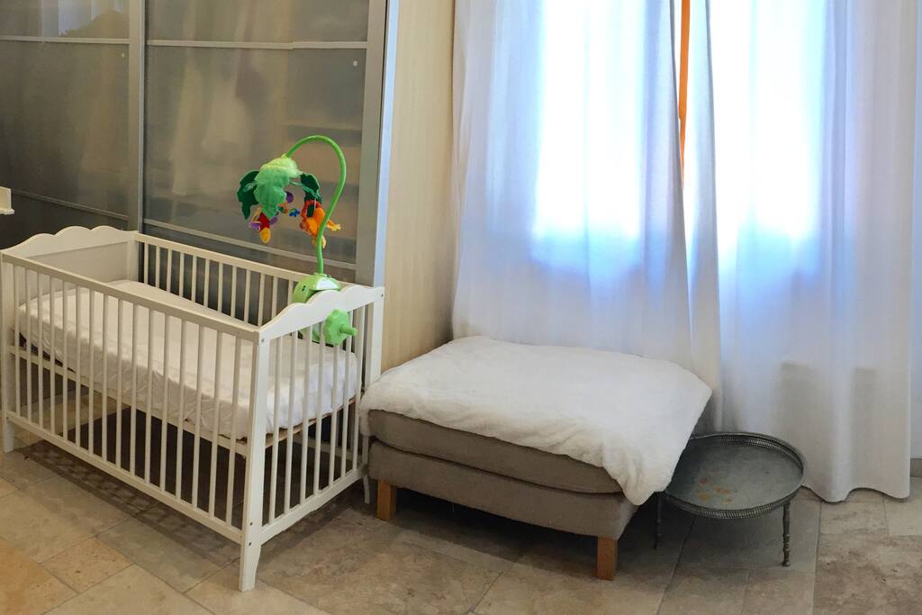 Baby cot can be added in any of the rooms