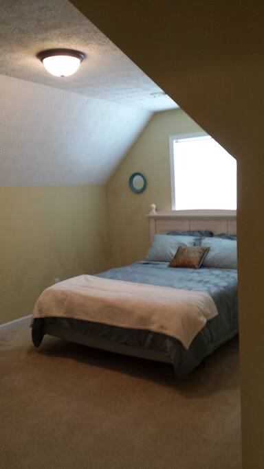 View from the top of your stairwell.
