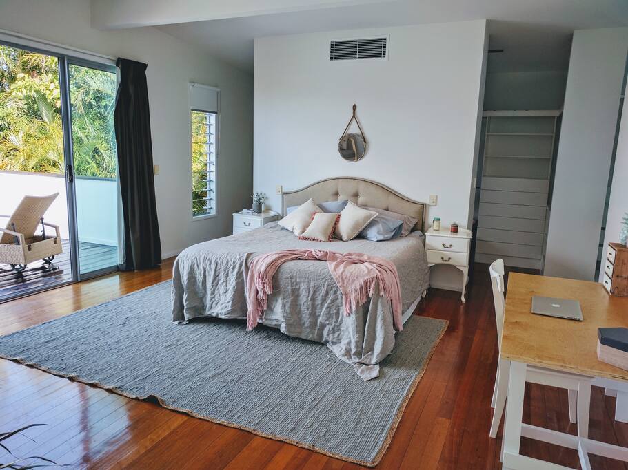 Master Bedroom with private balcony