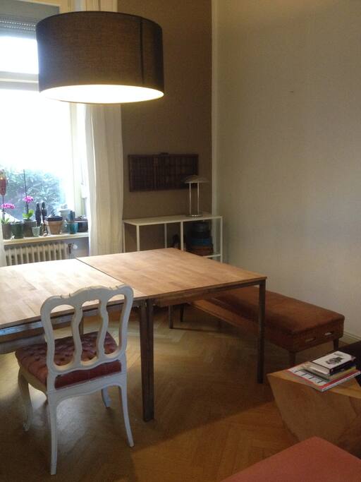 wohnzimmer, arbeitszimmer